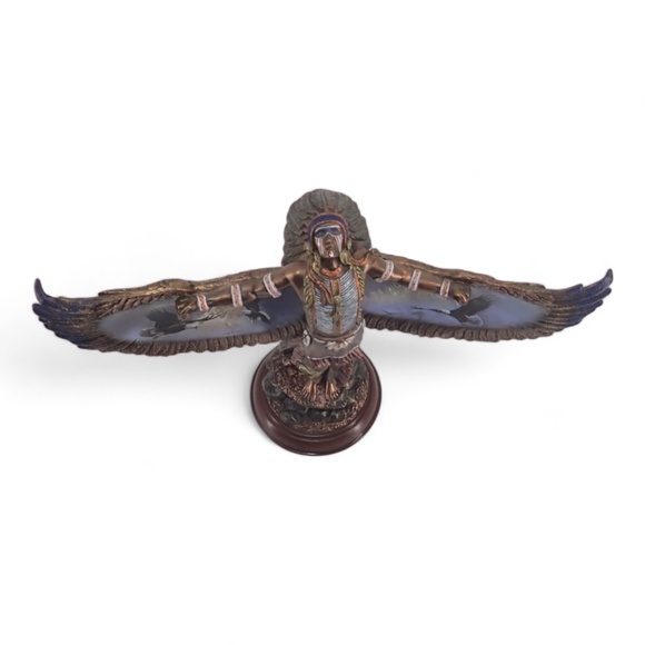 Bradford Exchange Ted BlayIock Invoking The Sacred Guardian Statue 2013 B0020 - Picture 3 of 11